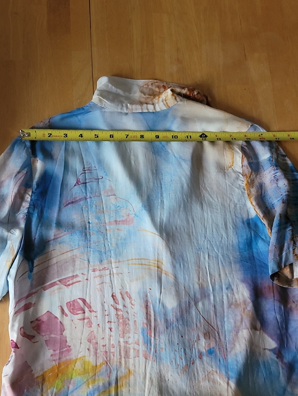 Desigual Shell-Print Short Sleeve Button-Down Shirt - Picture 11 of 12